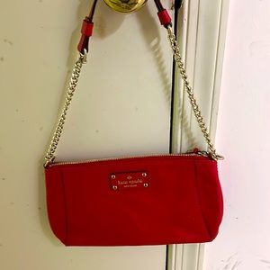 Kate Spade Red mini shoulder bag